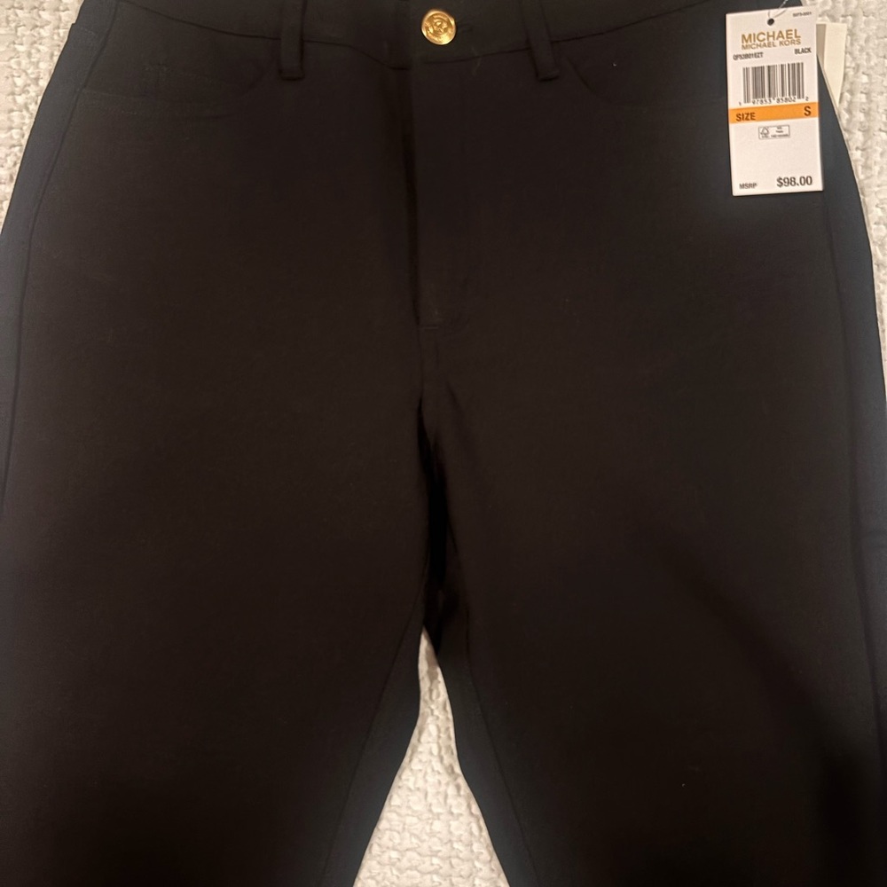 Michael Kors Elegant Black Trousers
